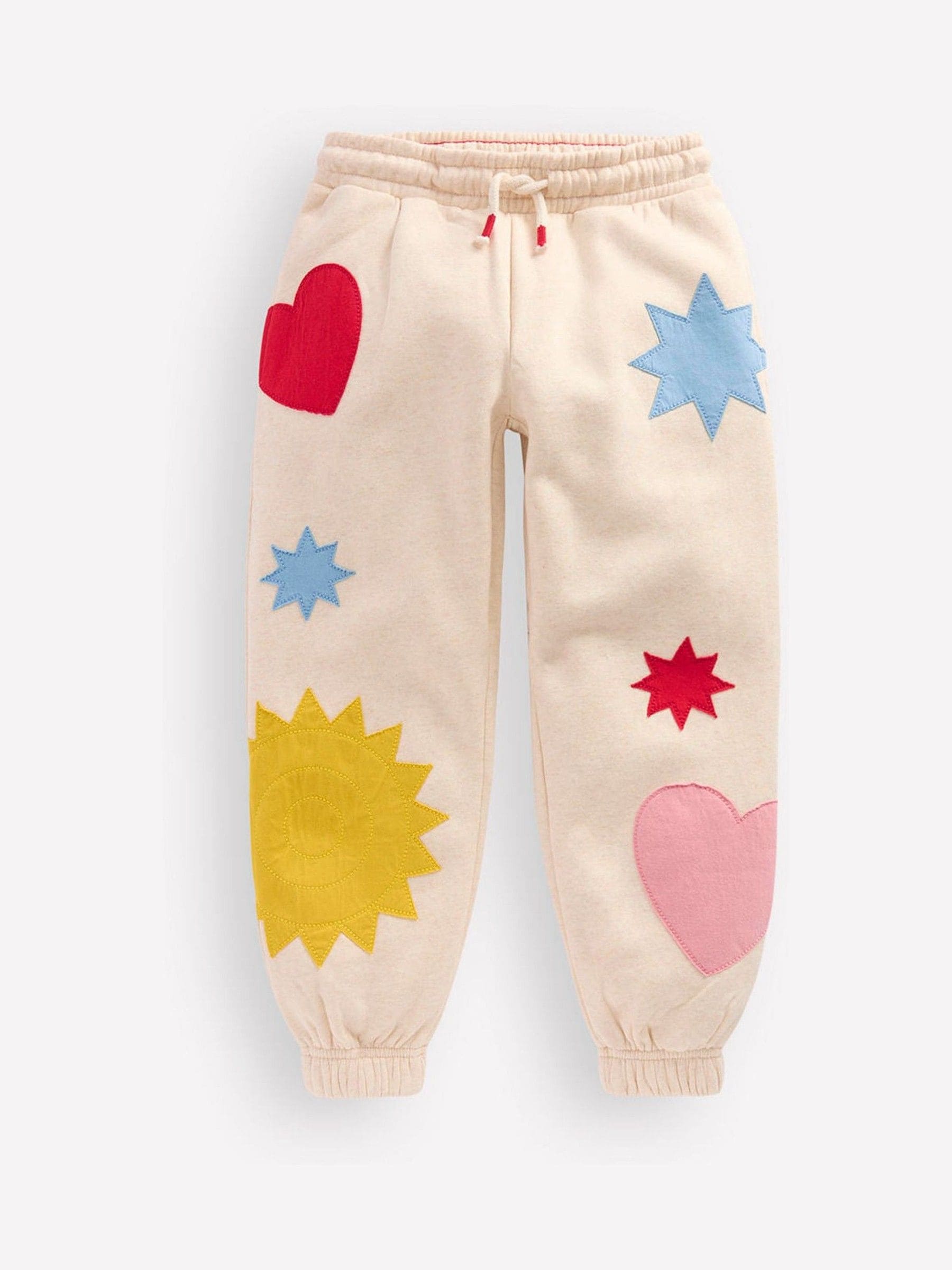 Boden Red Printed Cosy Joggers image 2