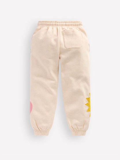 Boden Red Printed Cosy Joggers image 3