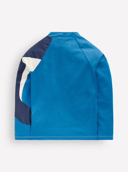 Boden Blue Sun Safe Fun Rash Vest image 3