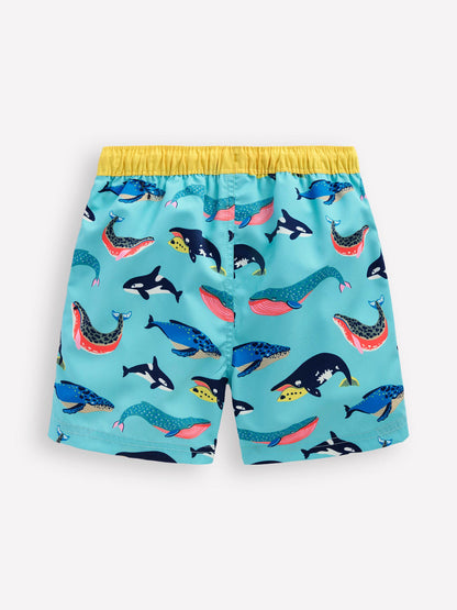 Boden Blue Whale Swim Shorts image 2