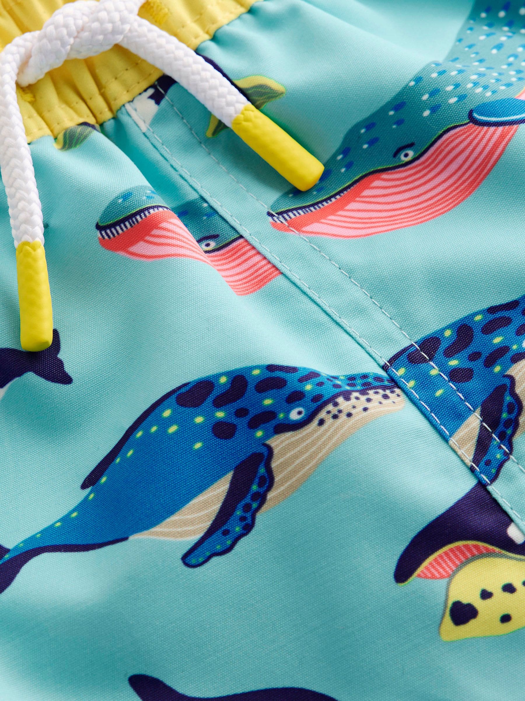 Boden Blue Whale Swim Shorts image 3
