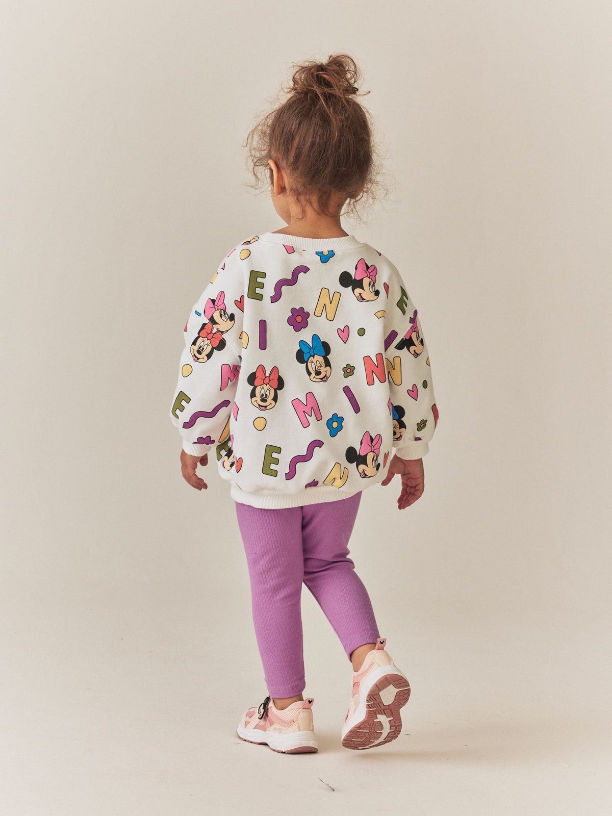 Minnie Mouse Purple Sweatshirt and Leggings Set (6mths-7yrs) - image 3