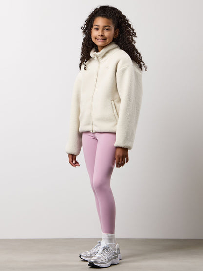 Dsiney Kidz - Gym King White Full Zip Borg Jacket image 4