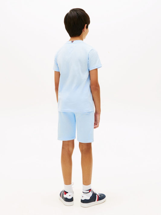Tommy Hilfiger Blue Essential Top & Short Set image 2