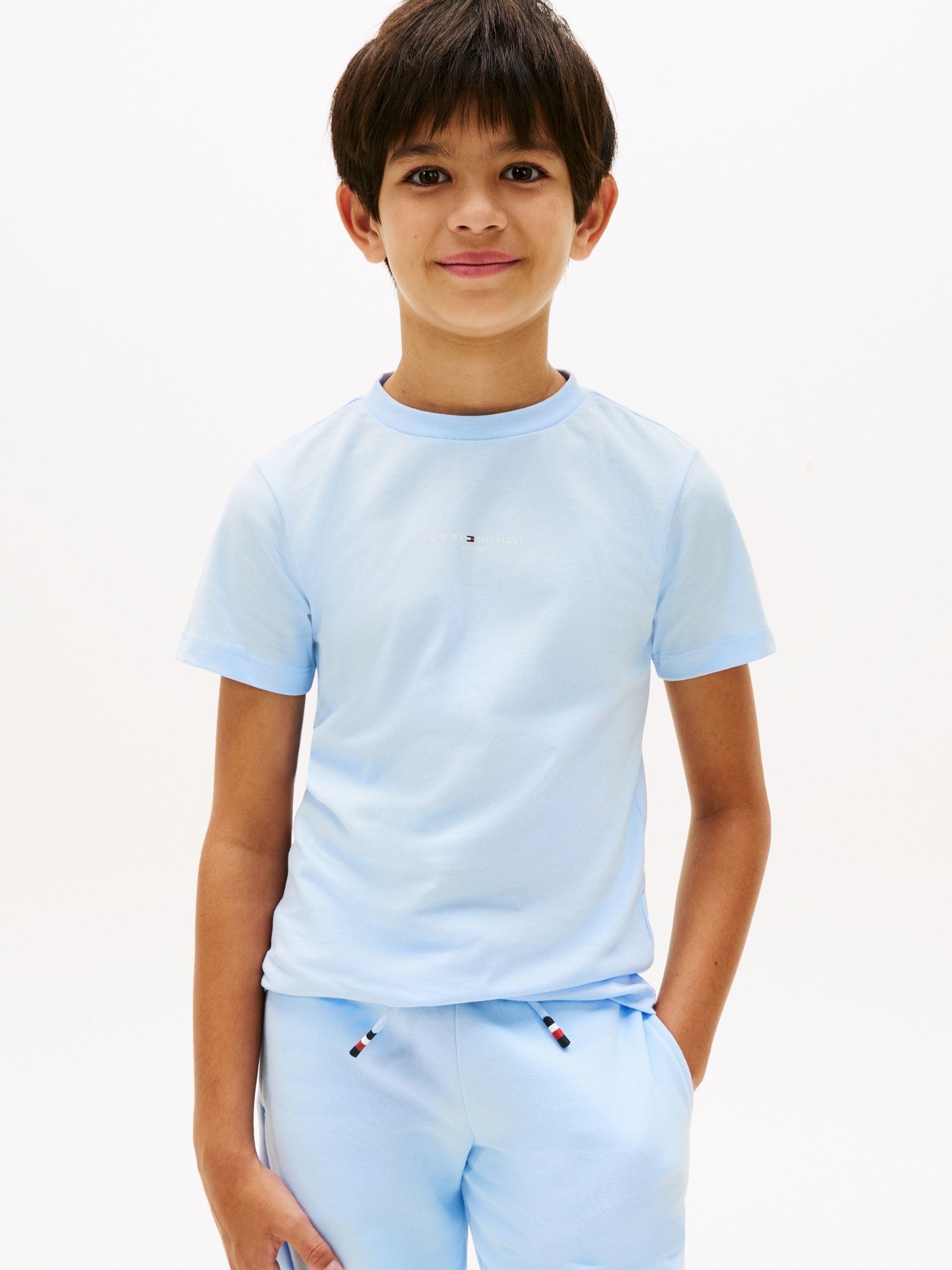 Tommy Hilfiger Blue Essential Top & Short Set image 3