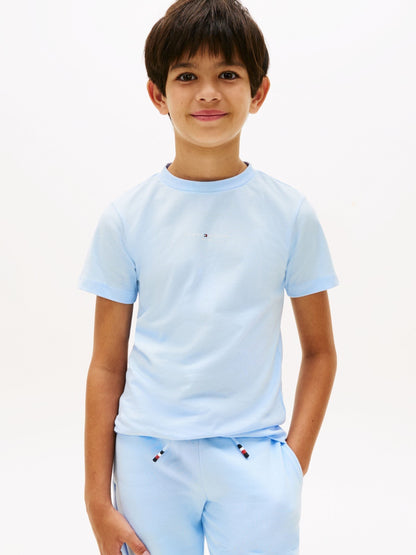 Tommy Hilfiger Blue Essential Top & Short Set image 3