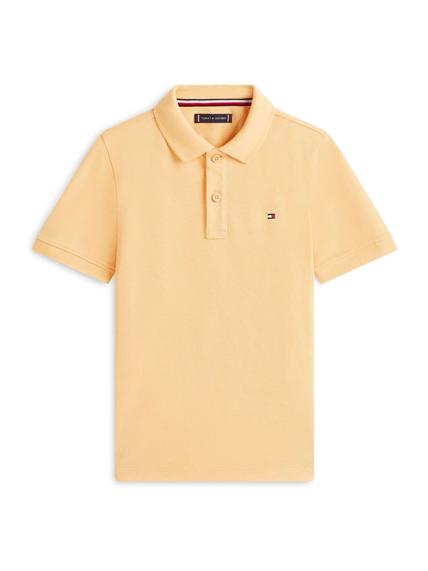 Dsiney Kidz - Tommy Hilfiger Orange Essential Regular Fit Signature Polo Shirt image 5