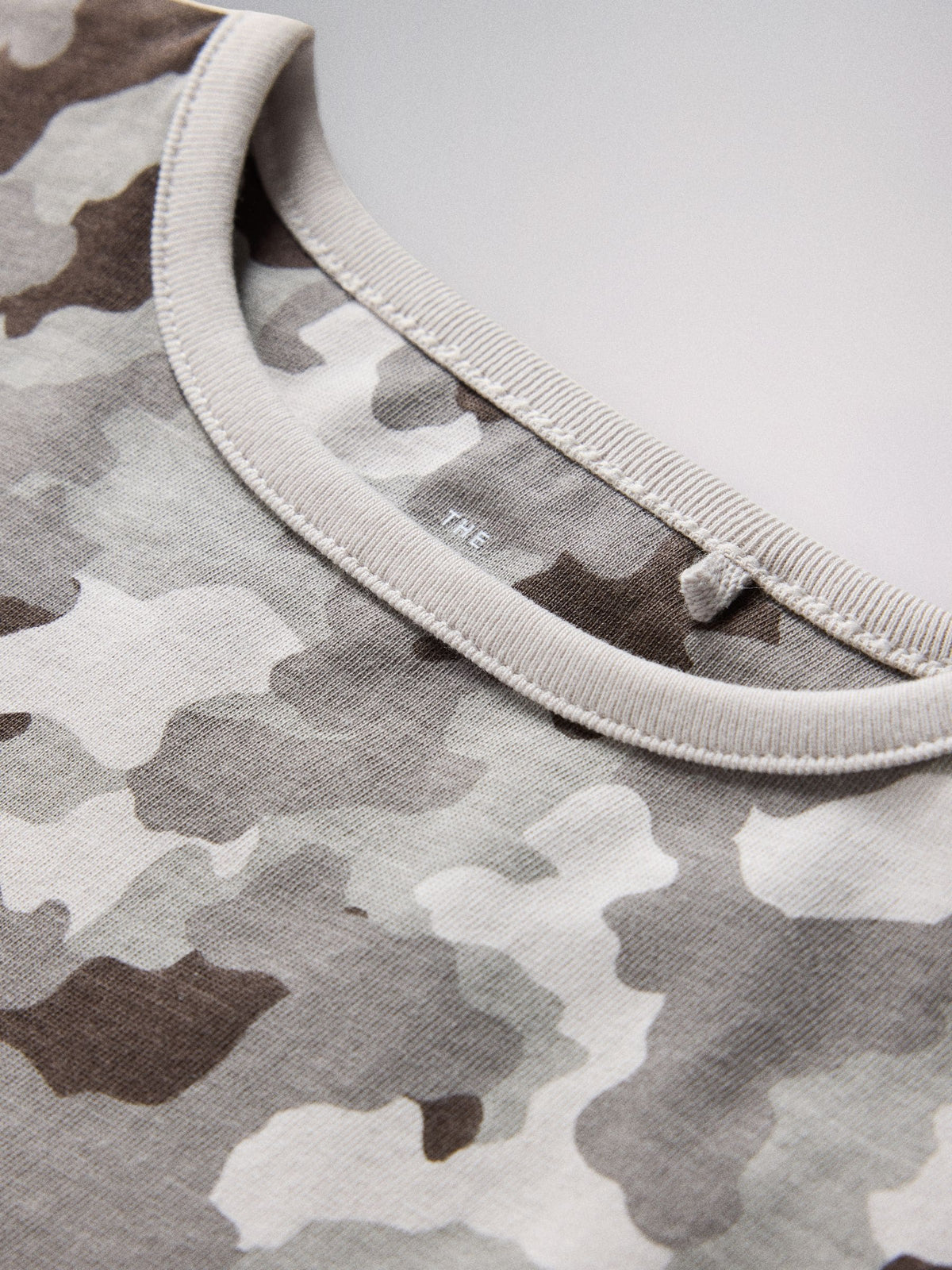 The Set 4 Pack Camo Print Relaxed Fit Pyjamas Grey - image 10