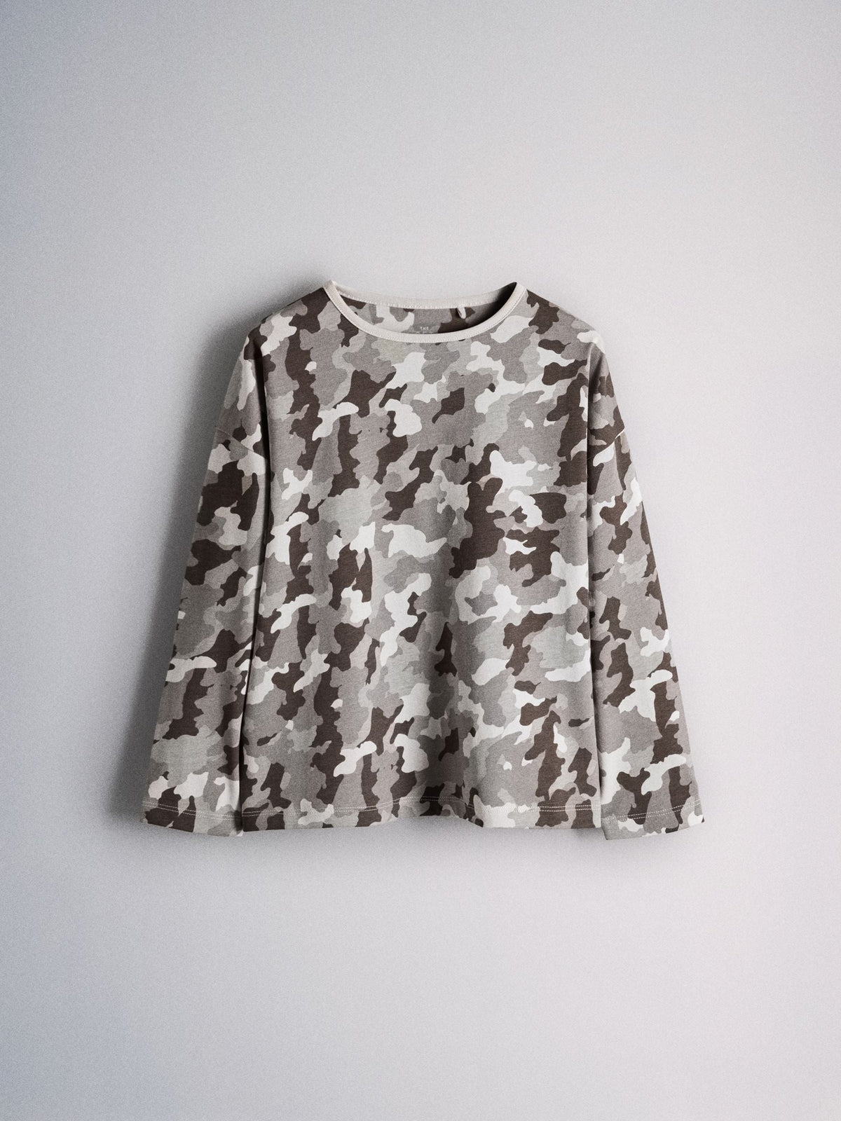 The Set 4 Pack Camo Print Relaxed Fit Pyjamas Grey - image 6