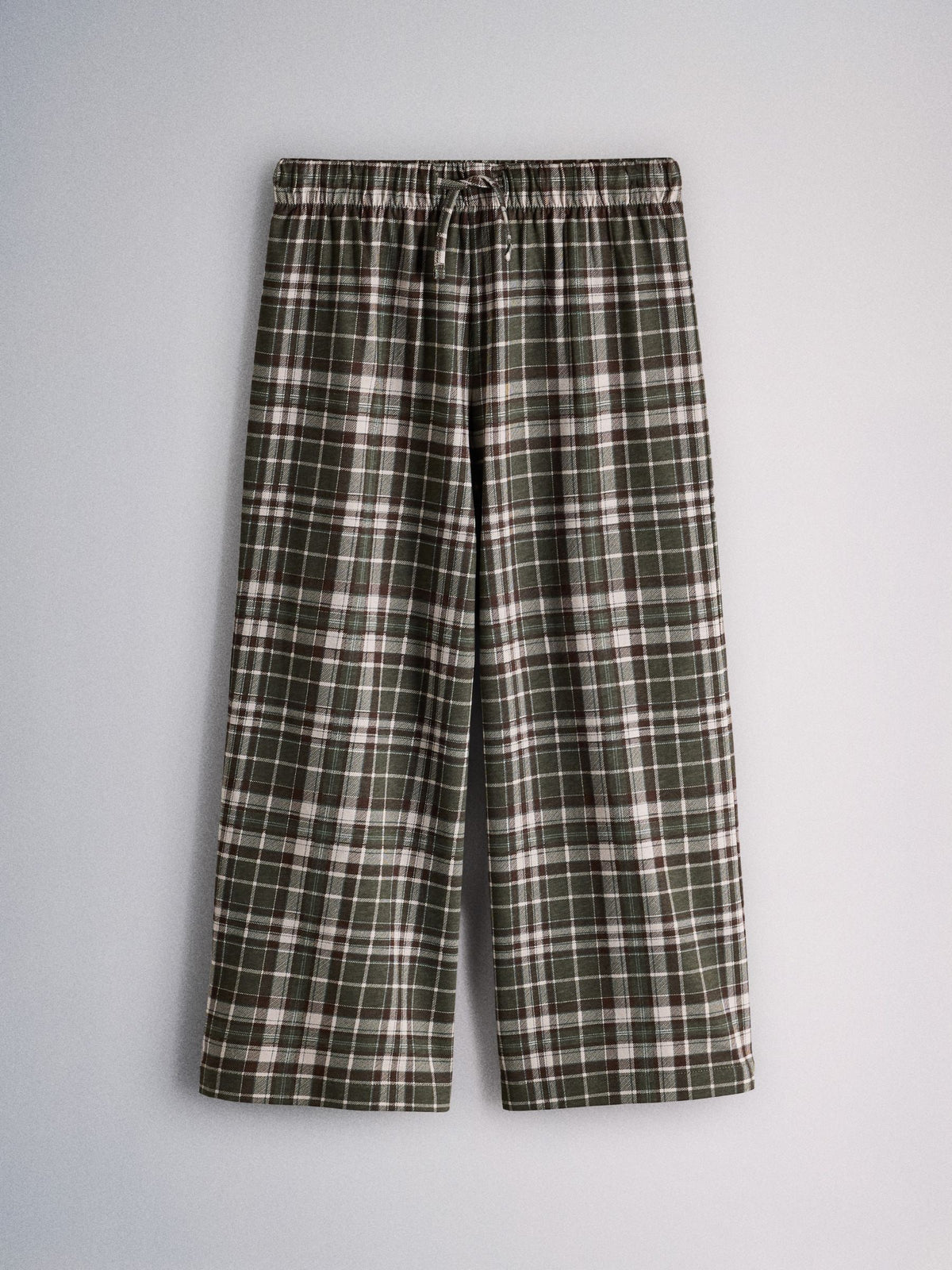The Set 3 Pack Long Check Pyjamas Green - image 7