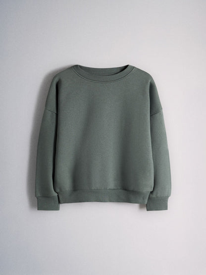 The Set 5 Piece Set Hoodie, Crew Sweat, Joggers and T-Shirt Green/Grey - image 3
