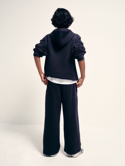 The Set 2 Pack Hoodie and Joggers Set Cream/Navy - image 2