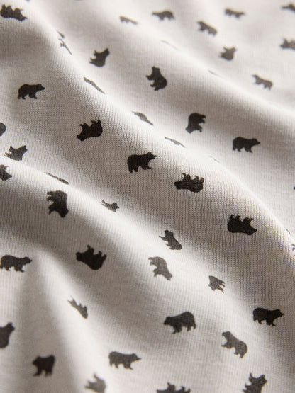 The Set 5 Pack Bear Snuggle Fit Pyjamas Brown/Cream - image 13
