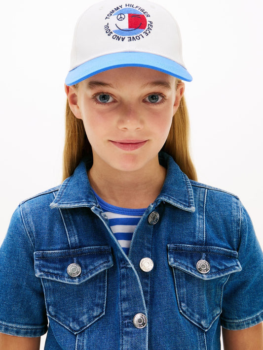 Tommy Hilfiger Blue Denim Short Sleeve Trucker Dress image 2