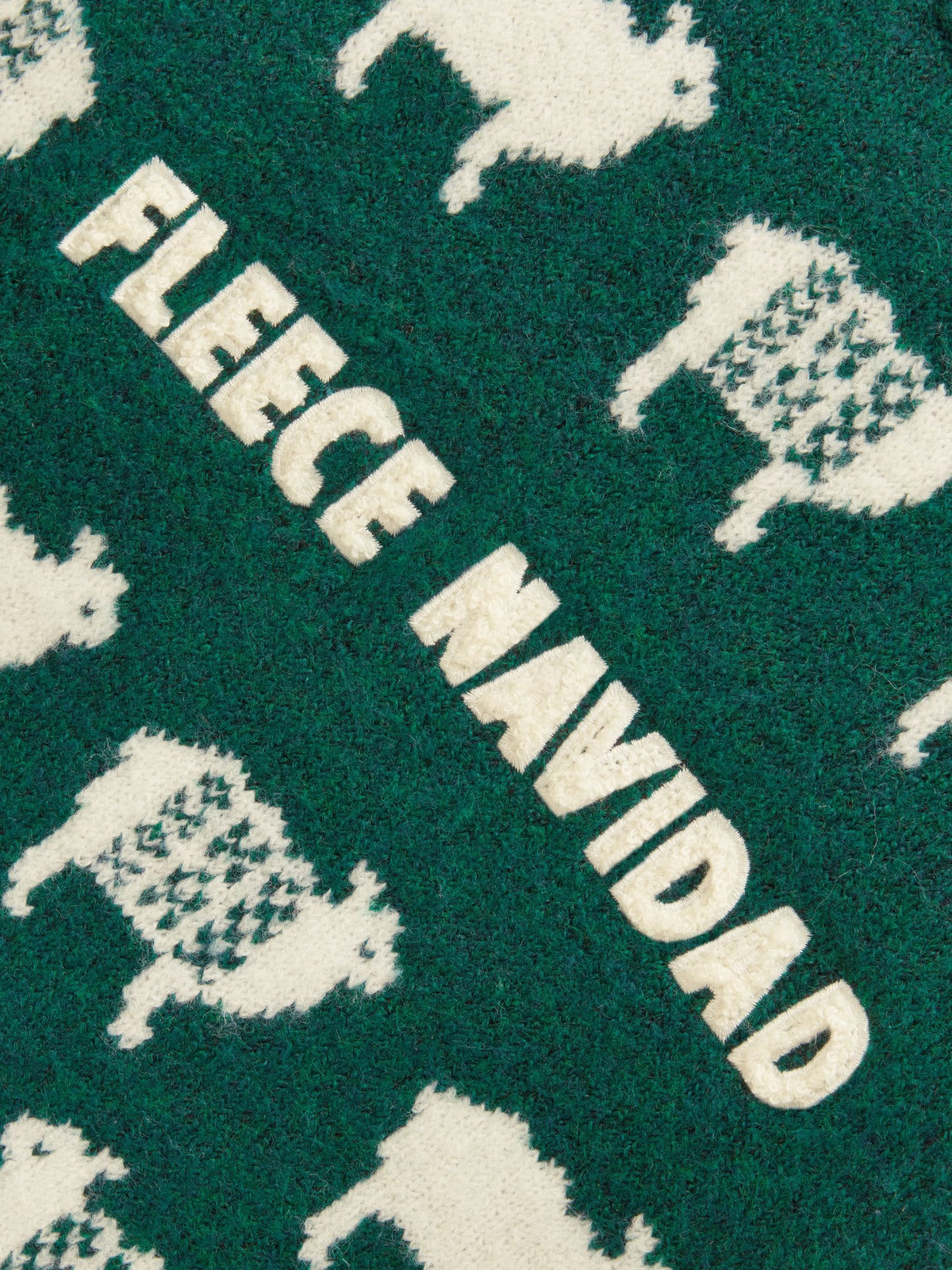 Joules Kids' Woolies Green Crew Neck Knitted Jumper - image 4