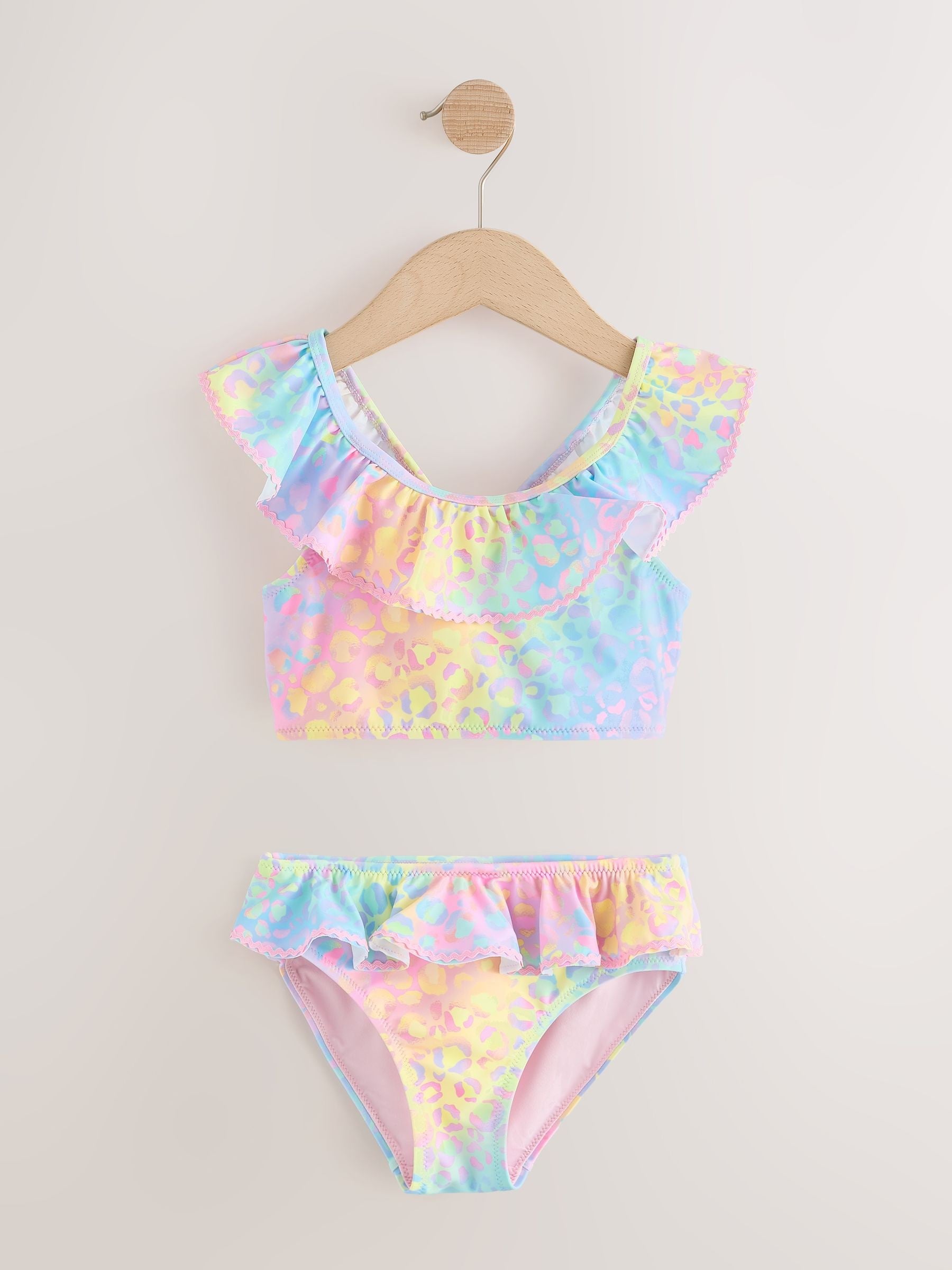 Dsiney Kidz - Pastel Rainbow Animal Ruffle Bikini (3-16yrs) image 5