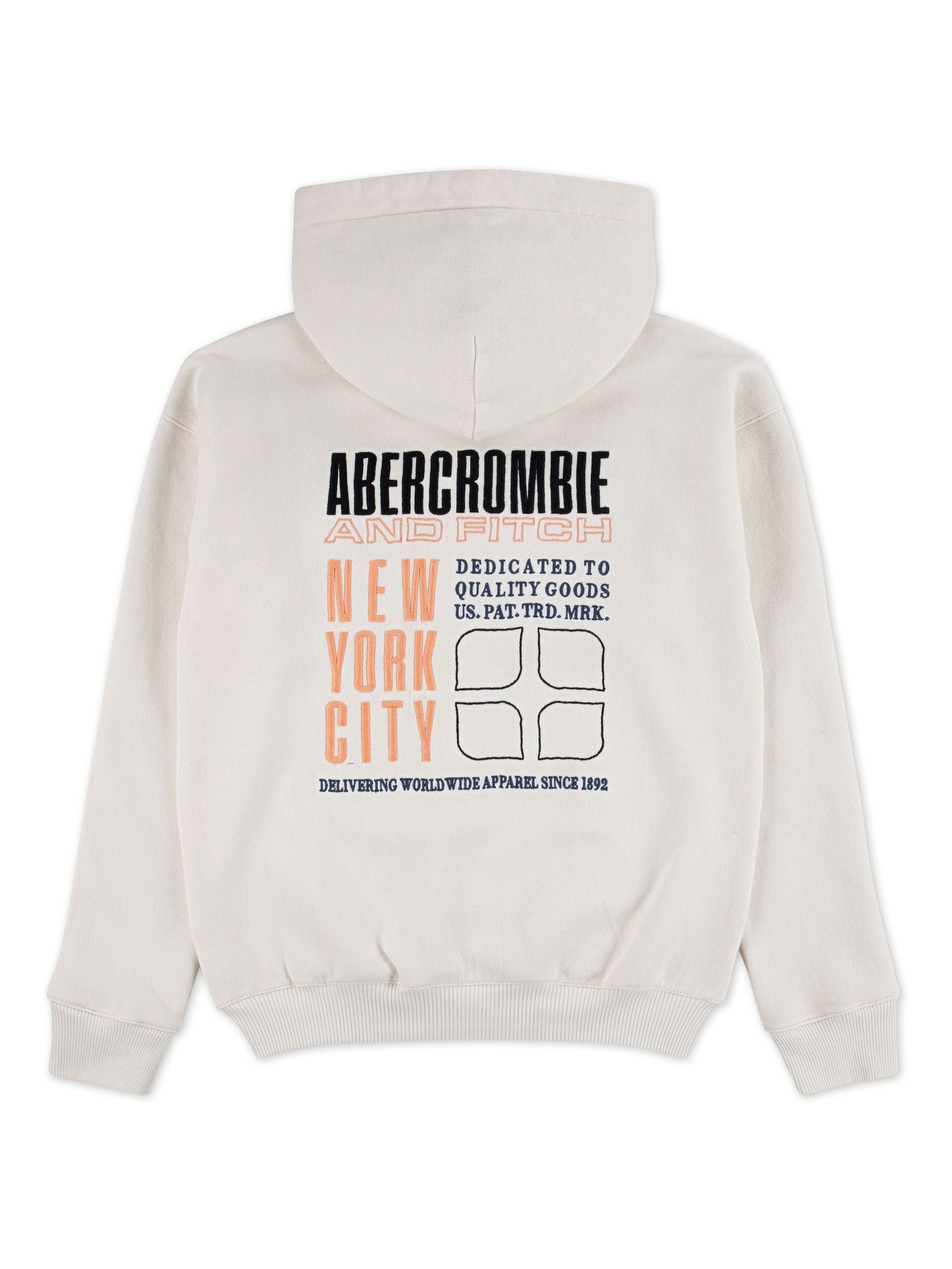 Dsiney Kidz - Abercrombie & Fitch White Pullover Graphic Print Hoodie image 1