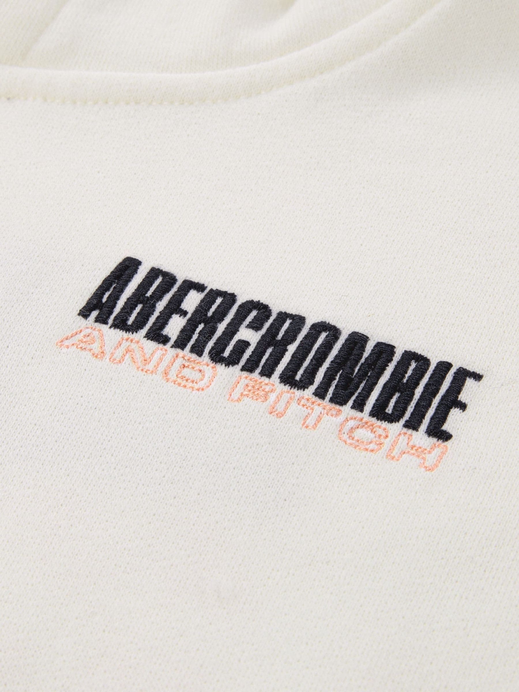 Dsiney Kidz - Abercrombie & Fitch White Pullover Graphic Print Hoodie image 3