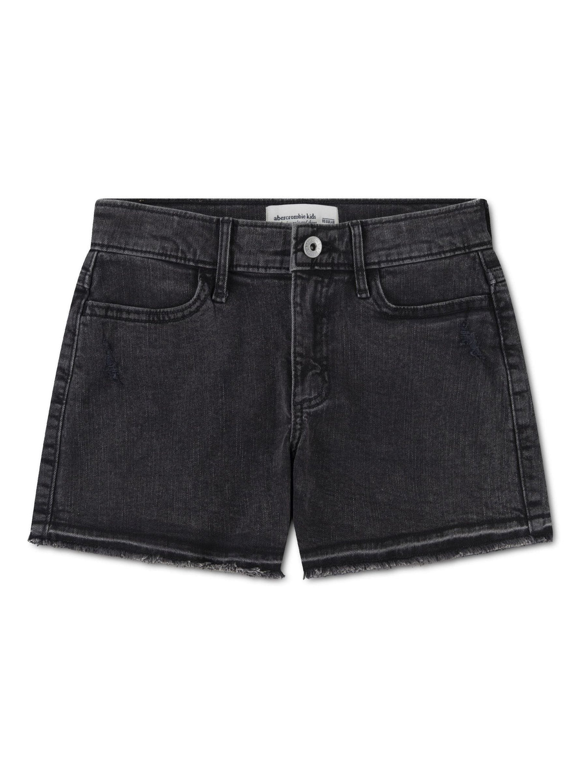Dsiney Kidz - Abercrombie & Fitch Grey High Rise Relaxed Denim Shorts image 1