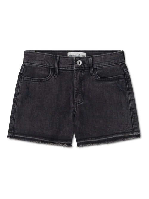 Dsiney Kidz - Abercrombie & Fitch Grey High Rise Relaxed Denim Shorts image 1