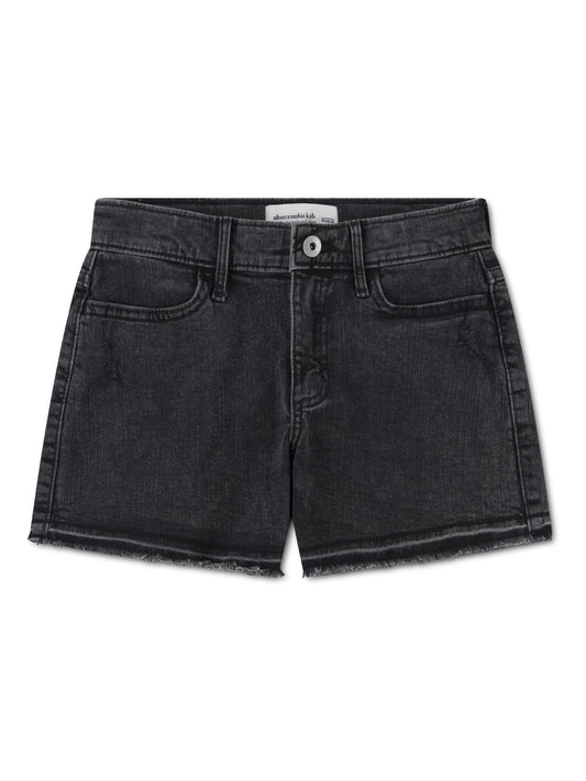 Dsiney Kidz - Abercrombie & Fitch Grey High Rise Relaxed Denim Shorts image 1