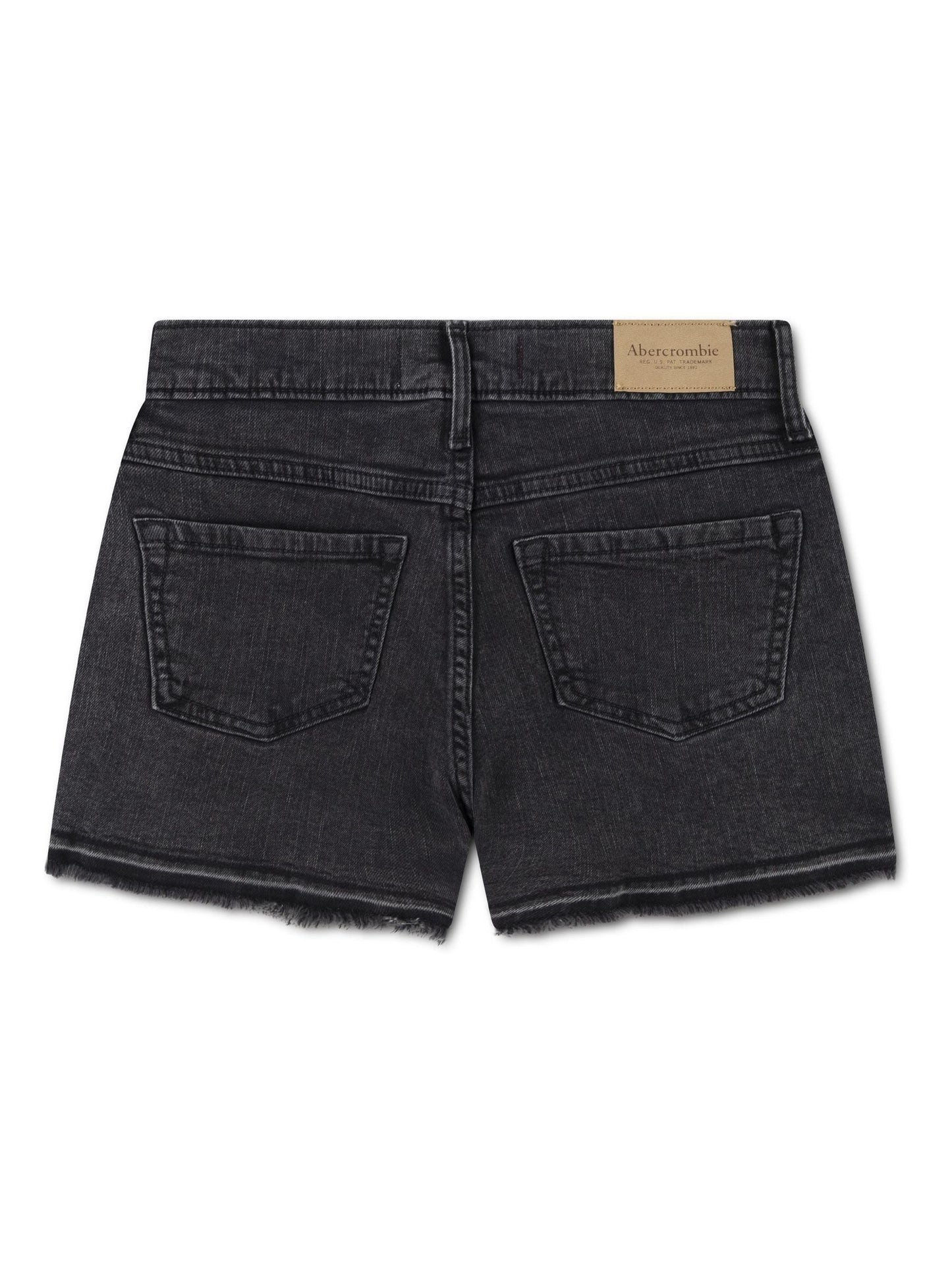 Dsiney Kidz - Abercrombie & Fitch Grey High Rise Relaxed Denim Shorts image 2