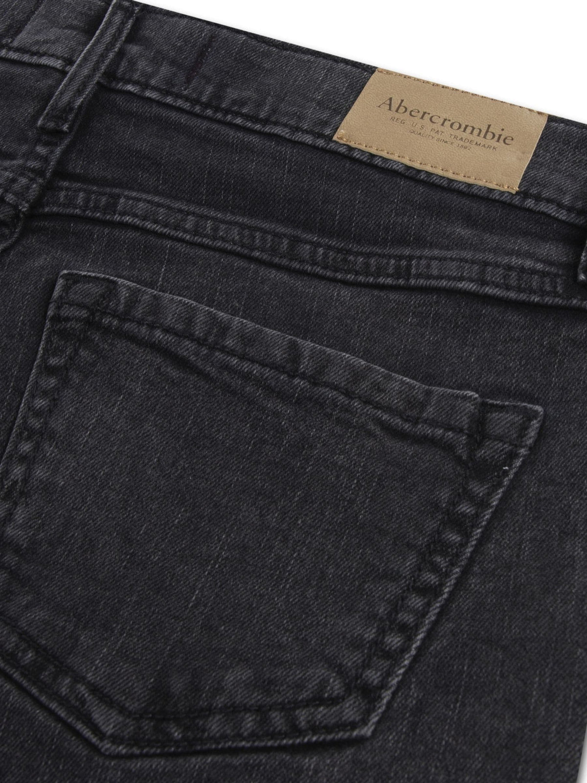 Dsiney Kidz - Abercrombie & Fitch Grey High Rise Relaxed Denim Shorts image 4