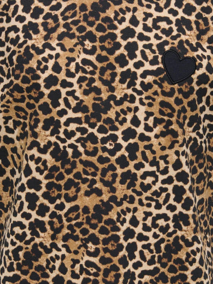 Dsiney Kidz - ONLY KIDS Black Leopard Print Pyjama Top and Shorts Set image 3