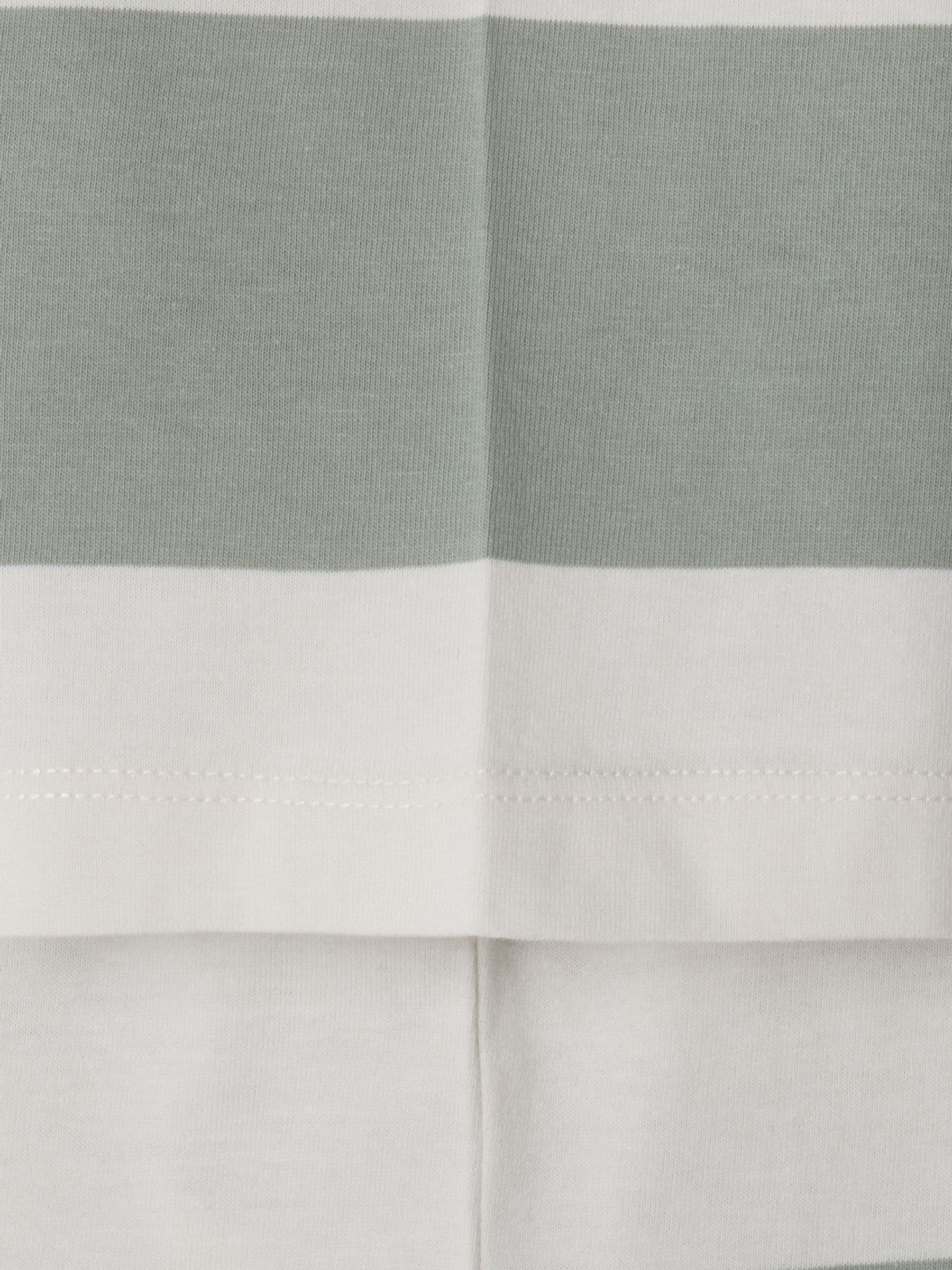 Dsiney Kidz - Hackett Green Classic Fit Stripe Graphic Festival T-Shirt image 4