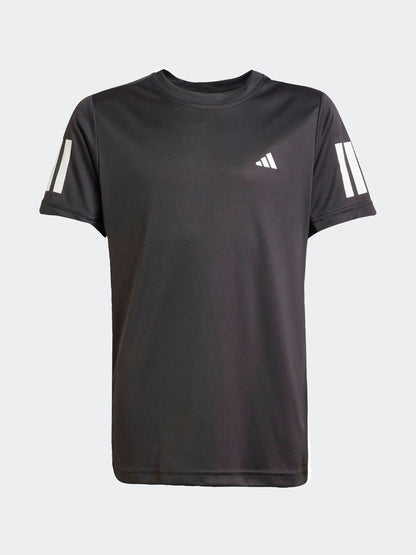 Dsiney Kidz - adidas Black Club Tennis 3S T-Shirt image 1
