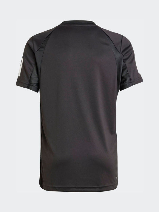 Dsiney Kidz - adidas Black Club Tennis 3S T-Shirt image 2
