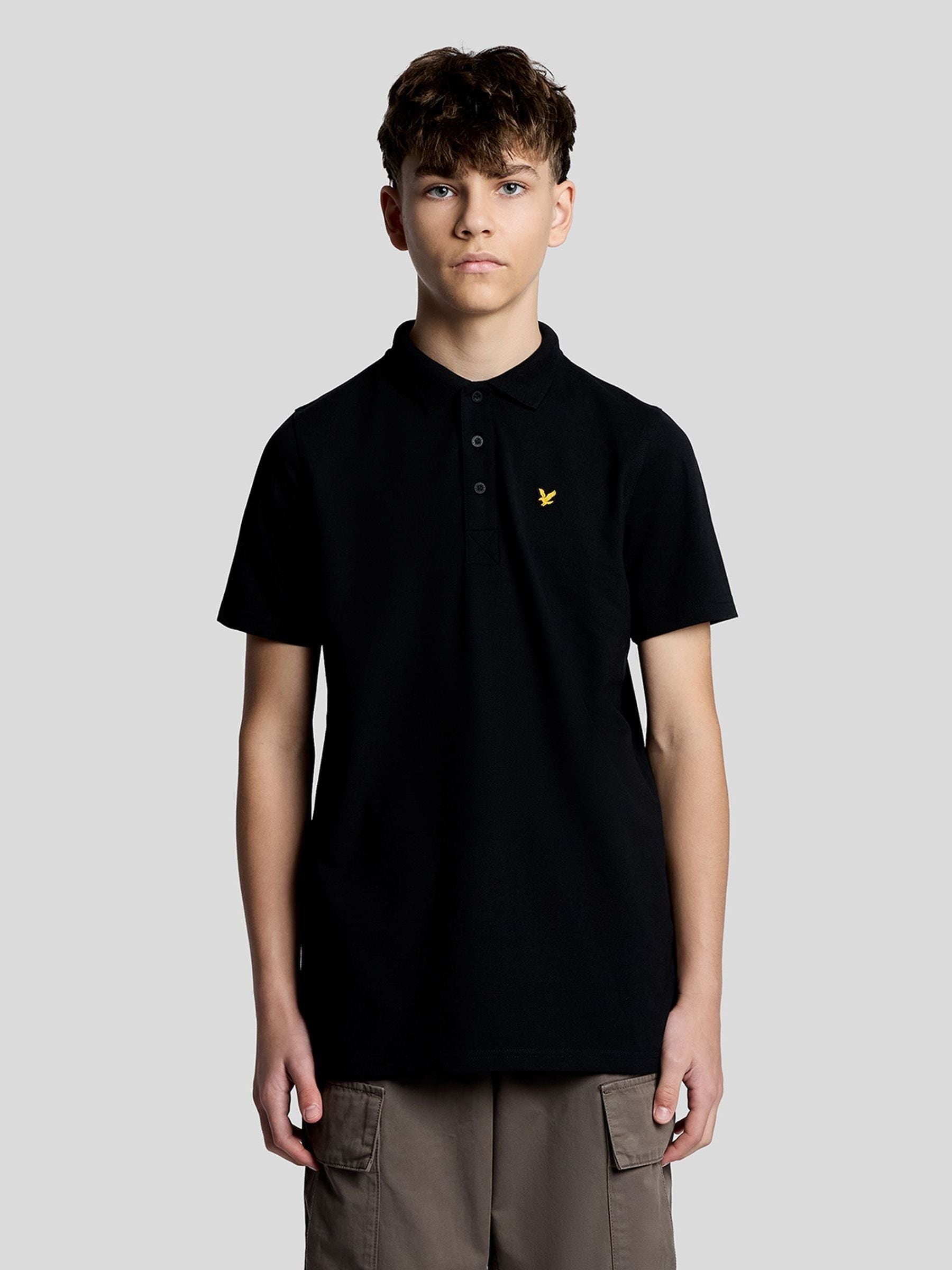 Dsiney Kidz - Lyle & Scott Black Core Sports Polo Shirt image 1