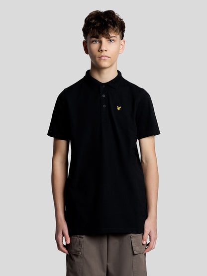 Dsiney Kidz - Lyle & Scott Black Core Sports Polo Shirt image 1