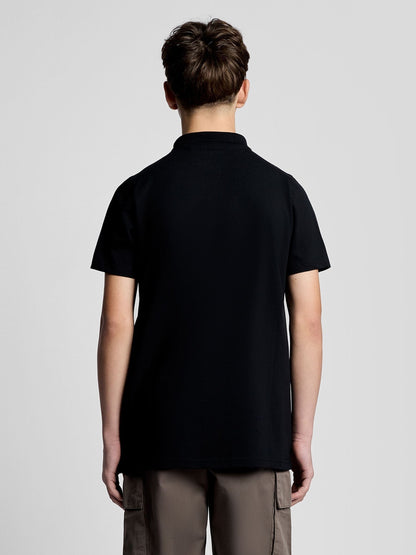 Dsiney Kidz - Lyle & Scott Black Core Sports Polo Shirt image 4