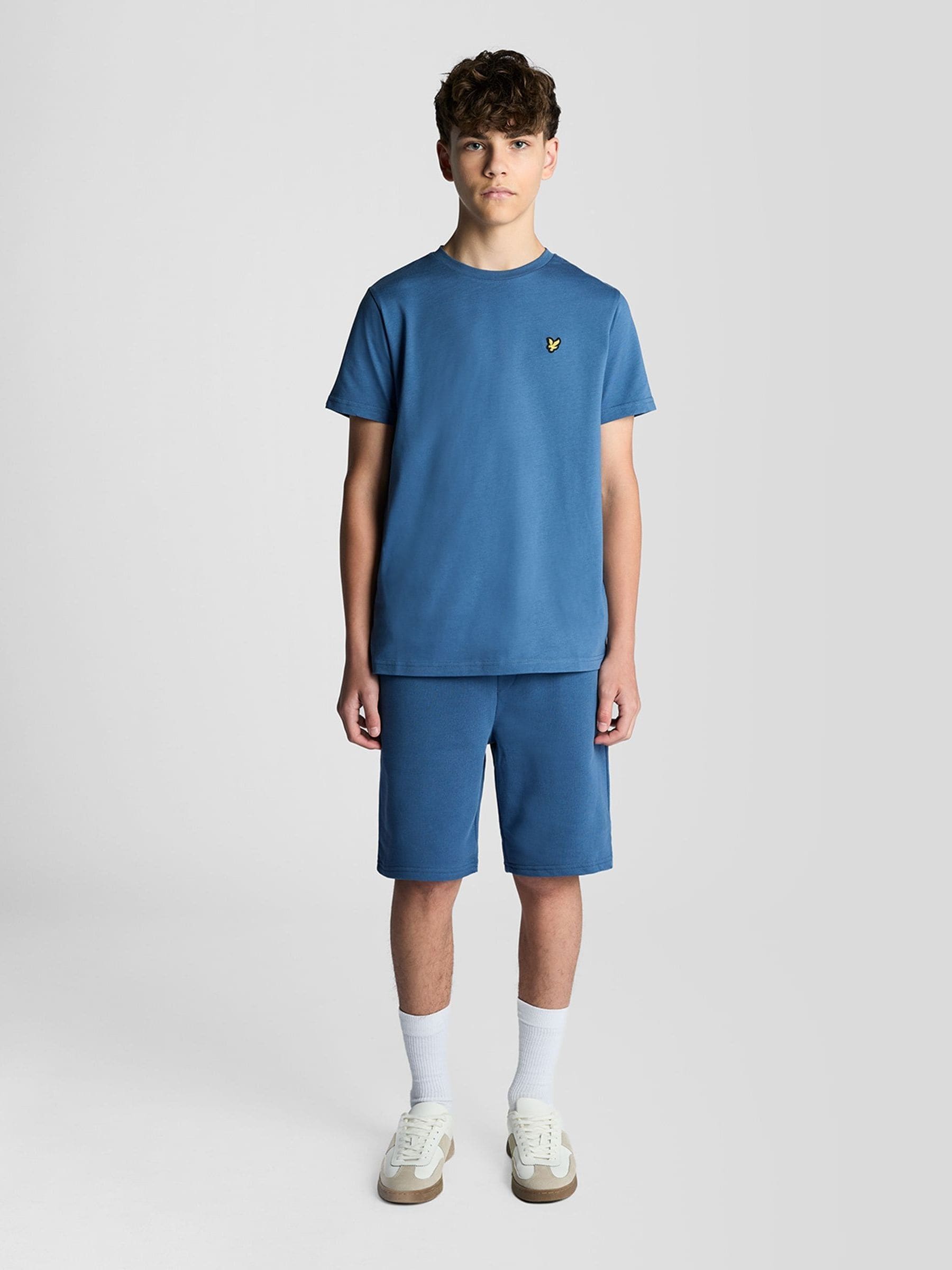 Dsiney Kidz - Lyle & Scott Blue Sweat Shorts image 2