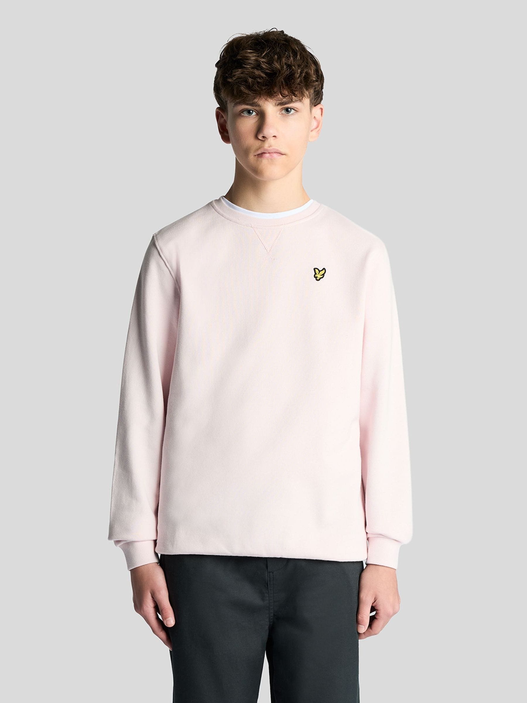 Dsiney Kidz - Lyle & Scott Pink Crew Neck Sweatshirt image 1