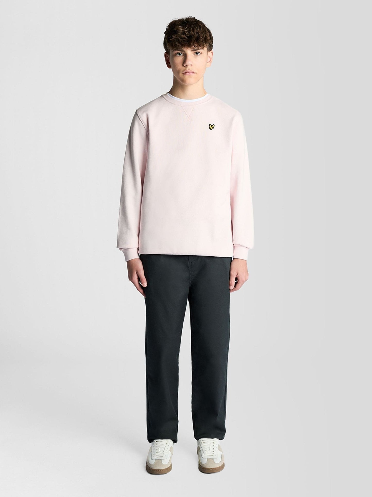Dsiney Kidz - Lyle & Scott Pink Crew Neck Sweatshirt image 2