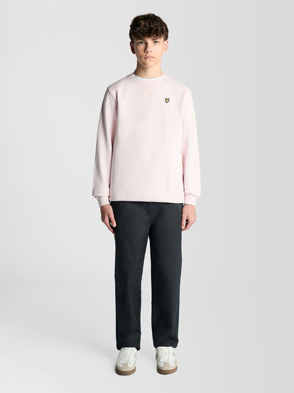 Dsiney Kidz - Lyle & Scott Pink Crew Neck Sweatshirt image 2