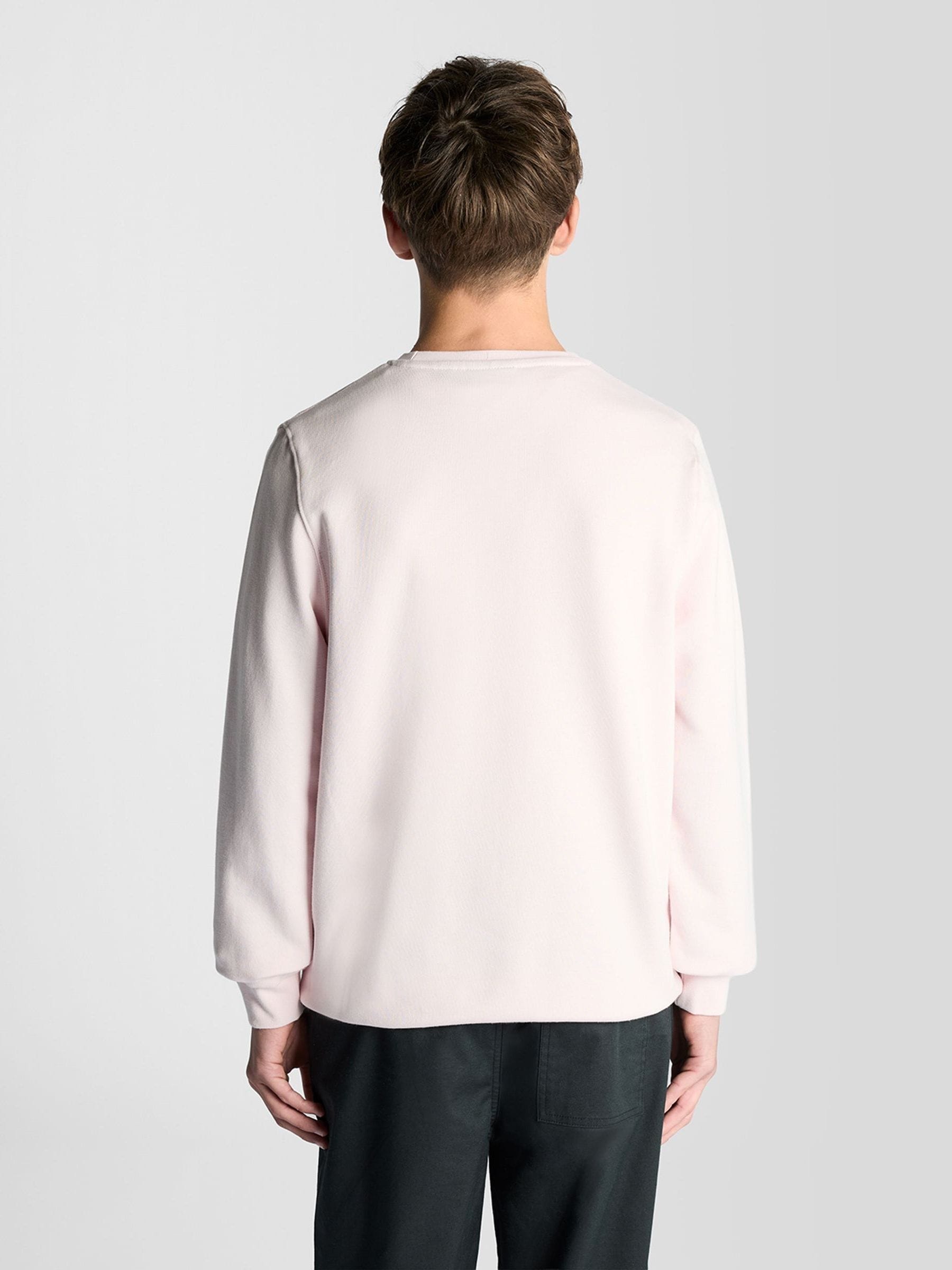 Dsiney Kidz - Lyle & Scott Pink Crew Neck Sweatshirt image 4