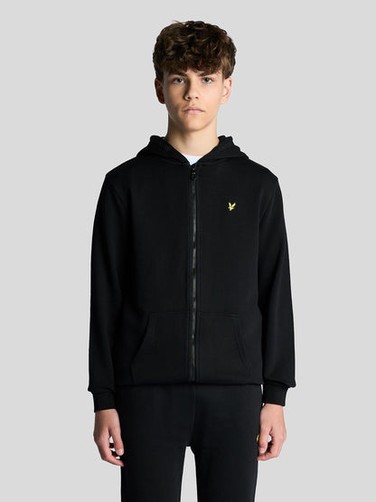 Dsiney Kidz - Lyle & Scott Black Zip Through Hoodie image 1