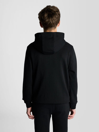 Dsiney Kidz - Lyle & Scott Black Zip Through Hoodie image 3