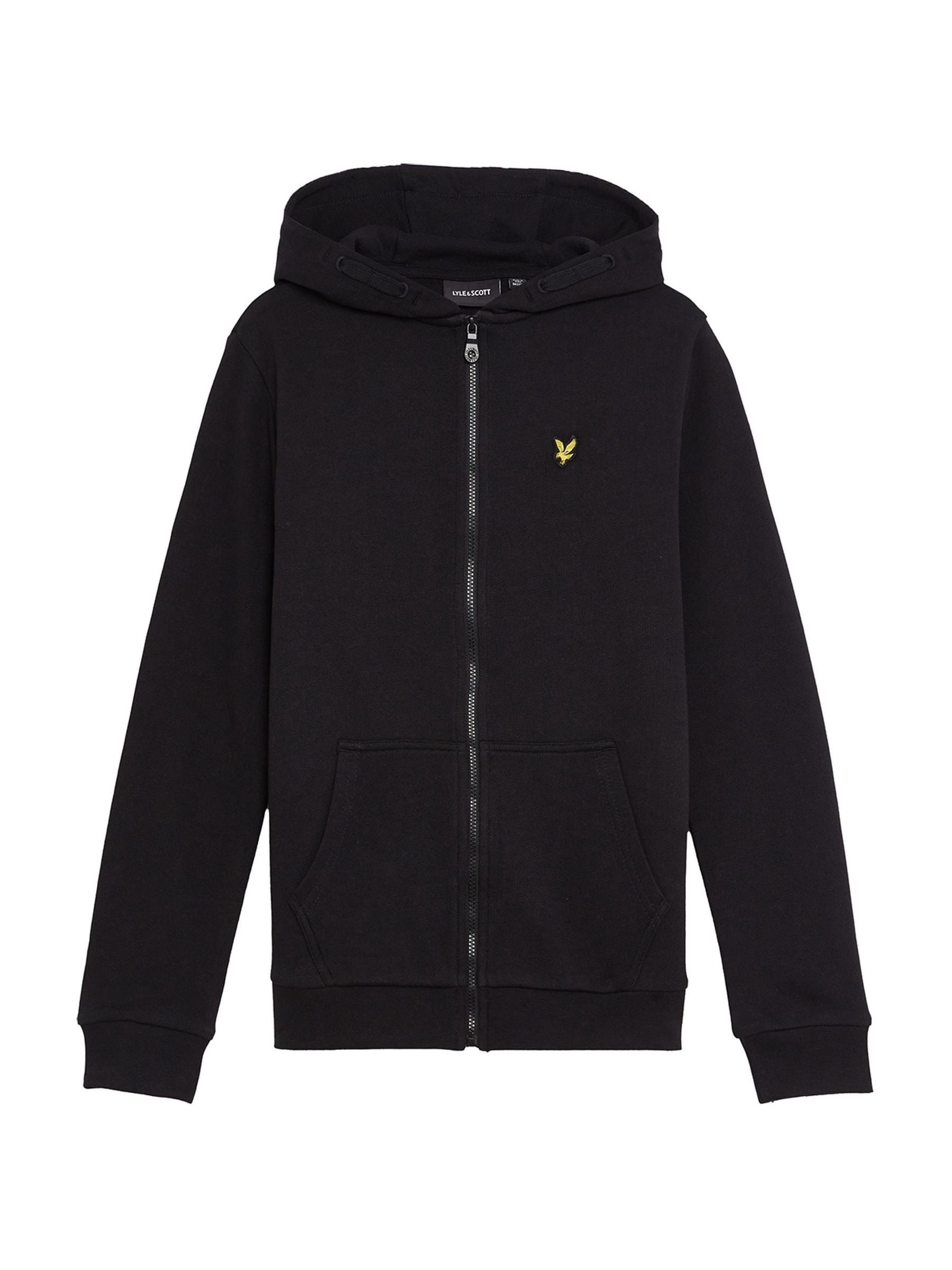 Dsiney Kidz - Lyle & Scott Black Zip Through Hoodie image 4