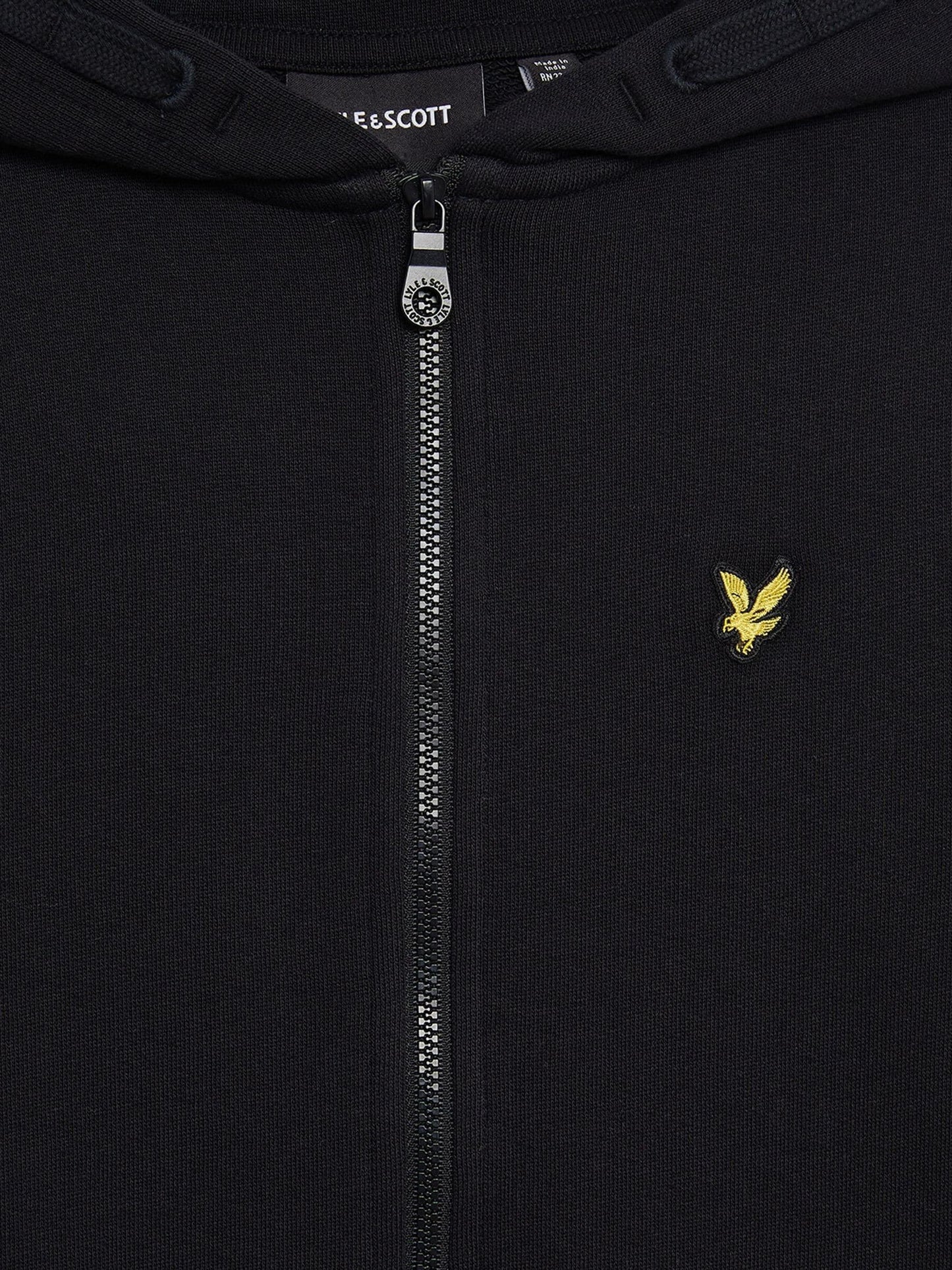 Dsiney Kidz - Lyle & Scott Black Zip Through Hoodie image 6