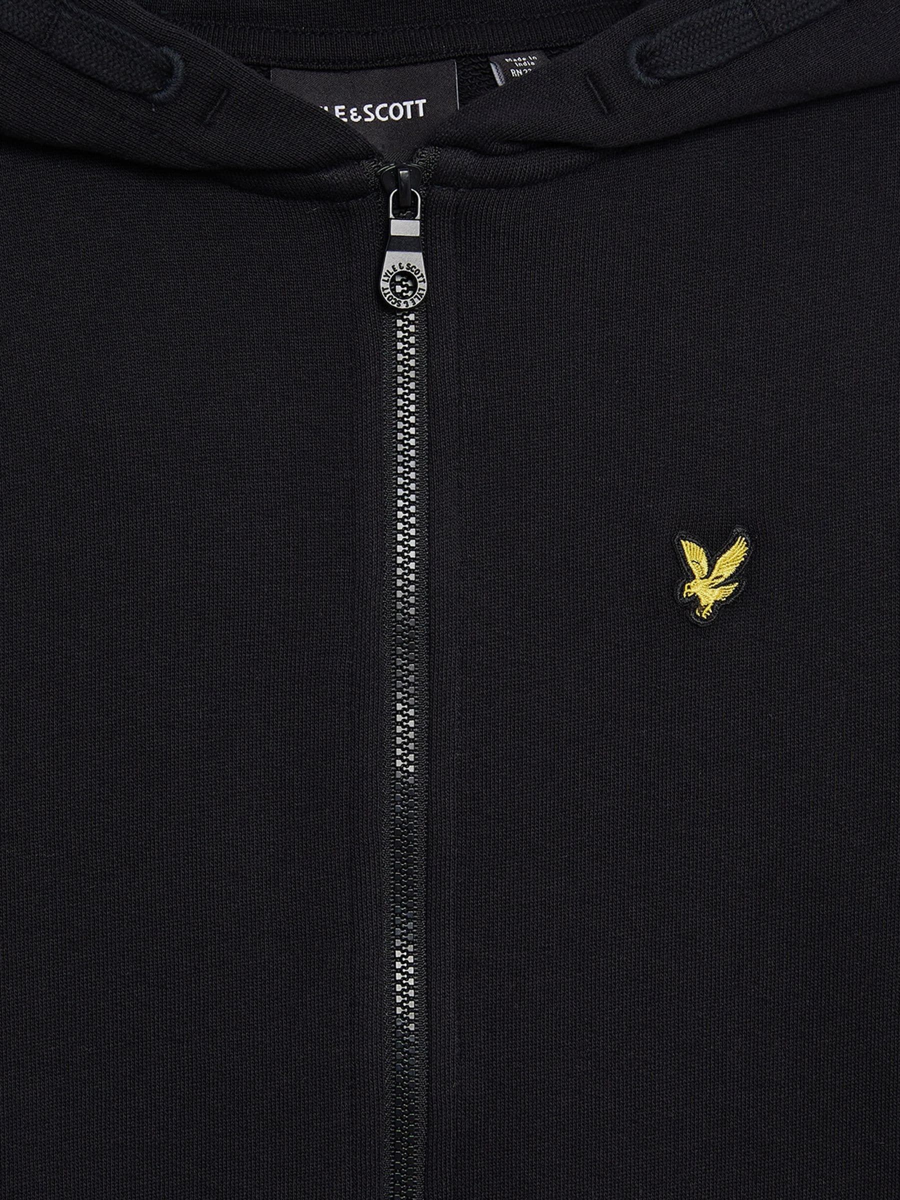Dsiney Kidz - Lyle & Scott Black Zip Through Hoodie image 6