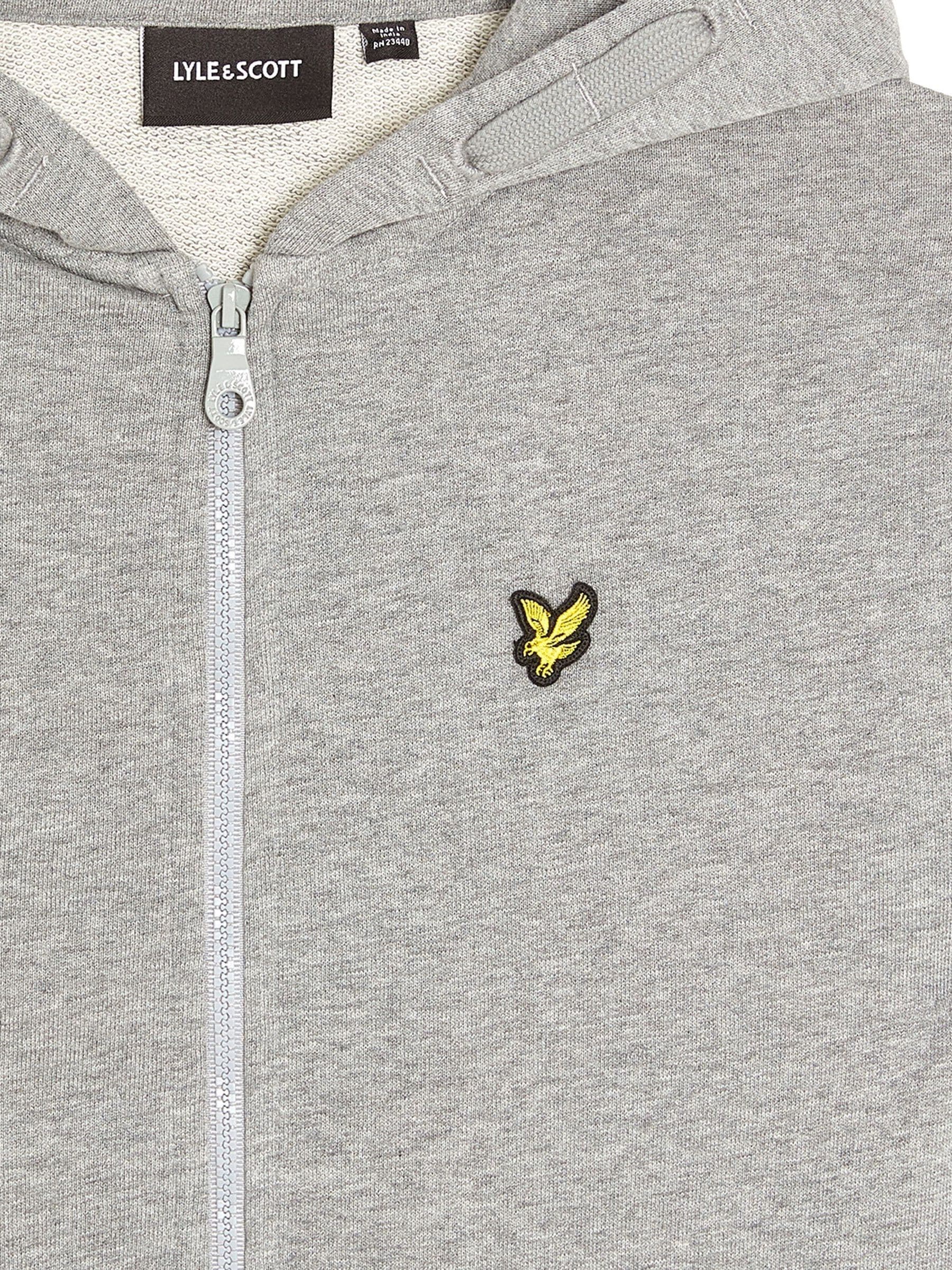 Dsiney Kidz - Lyle & Scott Grey Zip Through Hoodie image 5