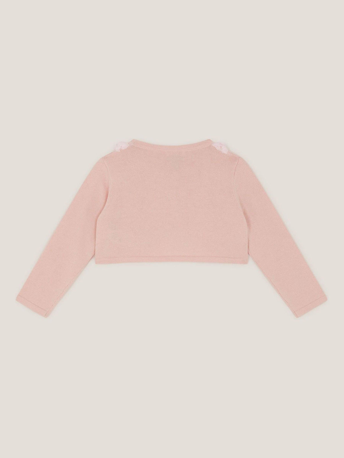 Dsiney Kidz - Monsoon Pink Baby Ottilie Appliqué Rose Cardigan image 2