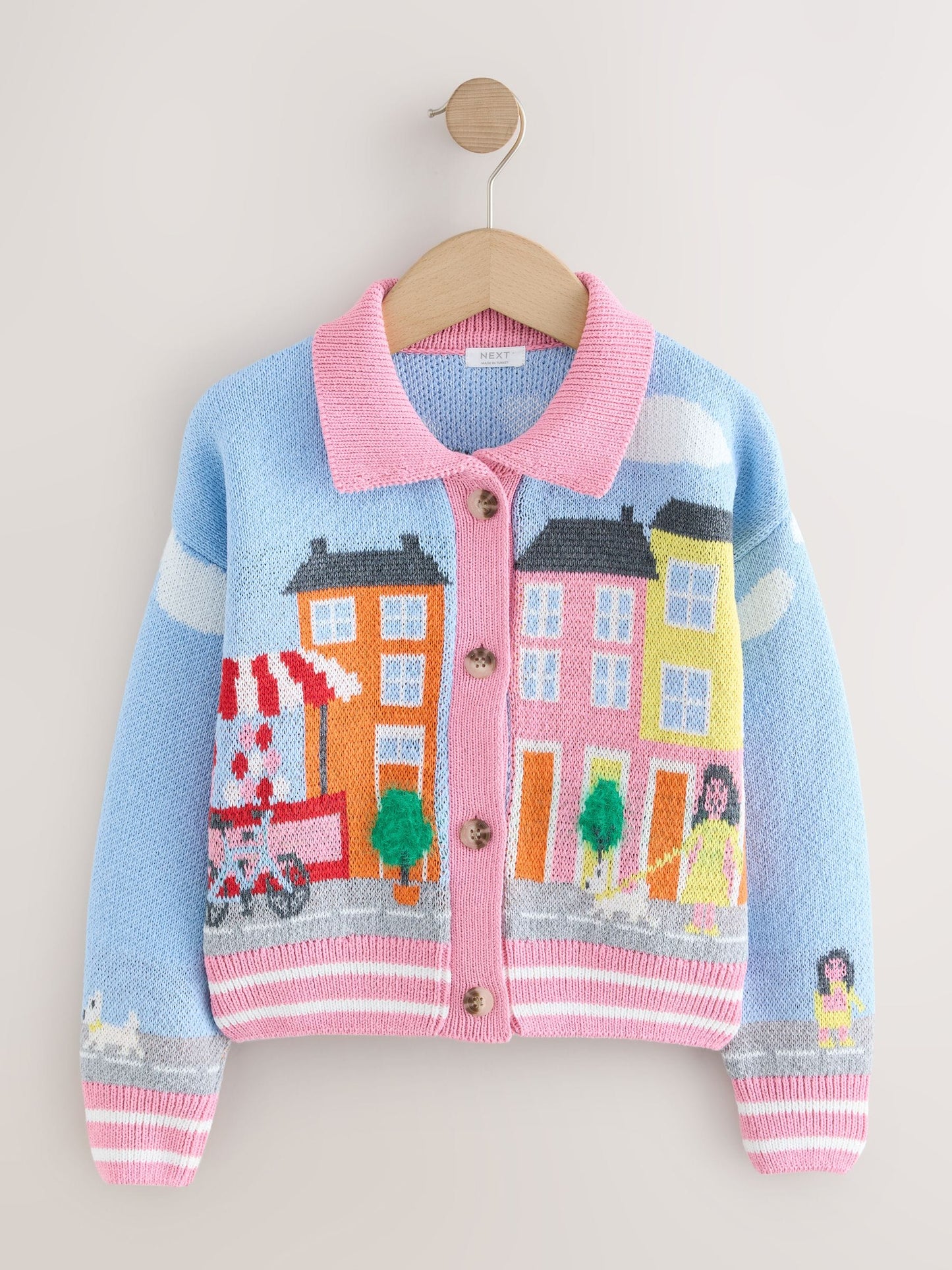 Dsiney Kidz - Pink Collared Cardigan (3-16yrs) image 1