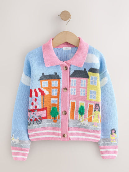 Dsiney Kidz - Pink Collared Cardigan (3-16yrs) image 1