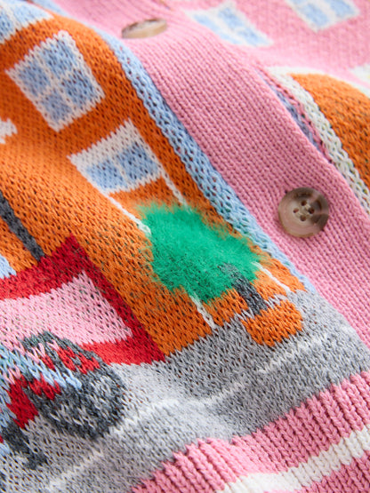 Dsiney Kidz - Pink Collared Cardigan (3-16yrs) image 5