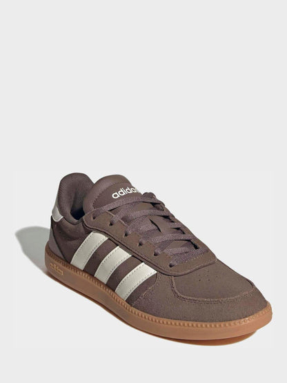 adidas Brown/White Breaknet Sleek Junior Trainers image 2